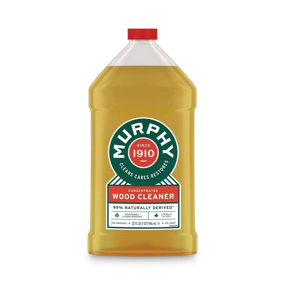 Murphy Original Formula Oil Soap Liquid, Wood Cleaner Concentrated, 32 Oz